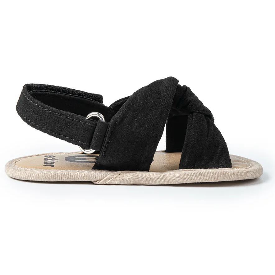 Cotton Kink PU Sole Baby Girl Sandals Wholesale-JZ Baby