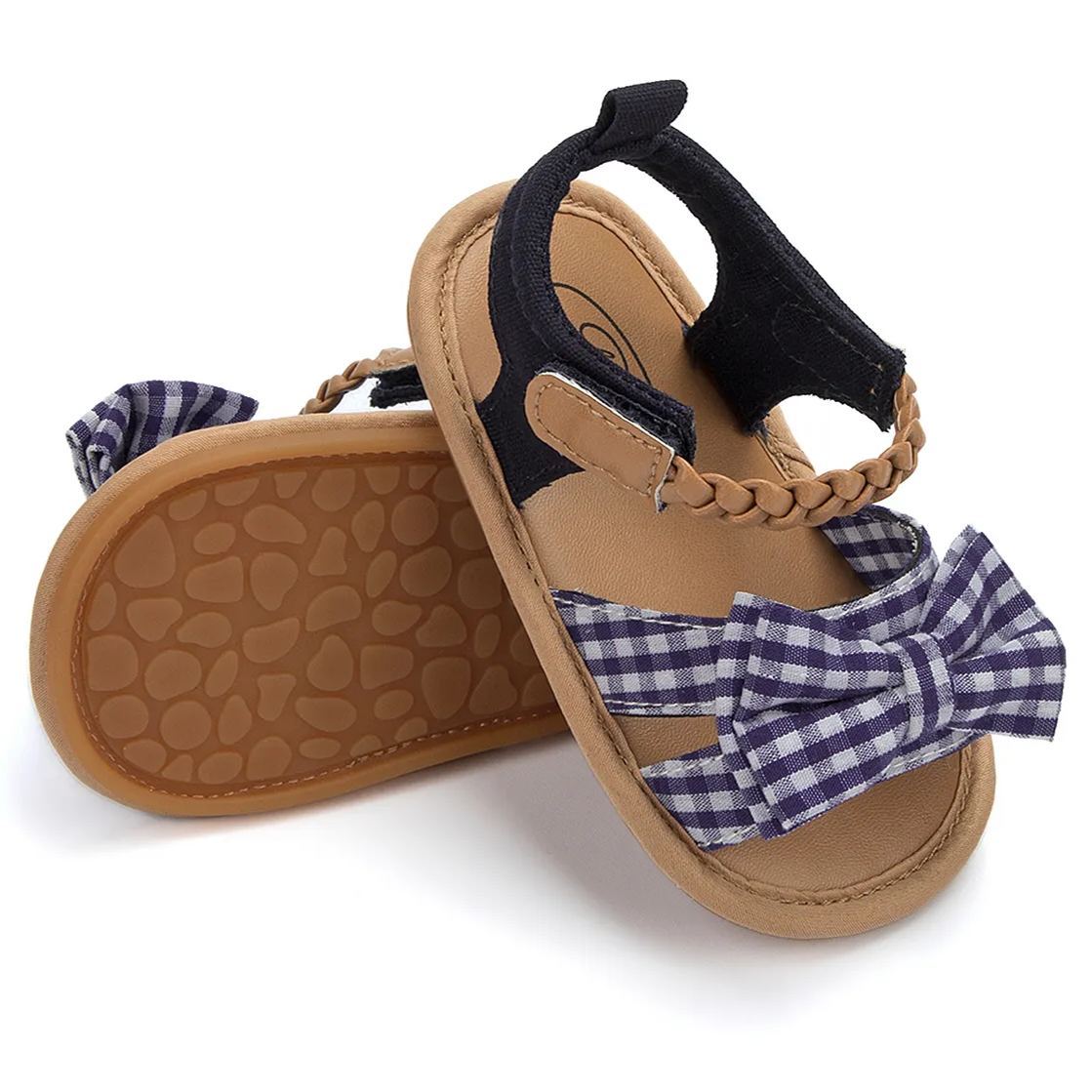 Bow-knot Anti-Slip Rubber Sole Baby Sandals Girl Wholesale-JZ Baby