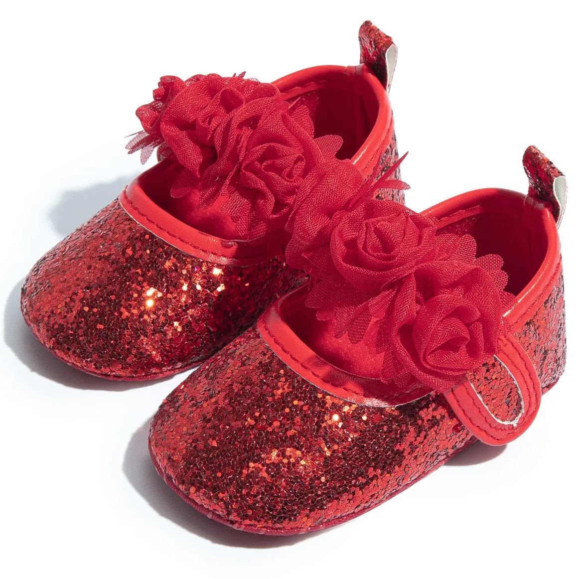 Glitter Birthday Toddler Girl Dress Shoes Wholesale-JZ Baby