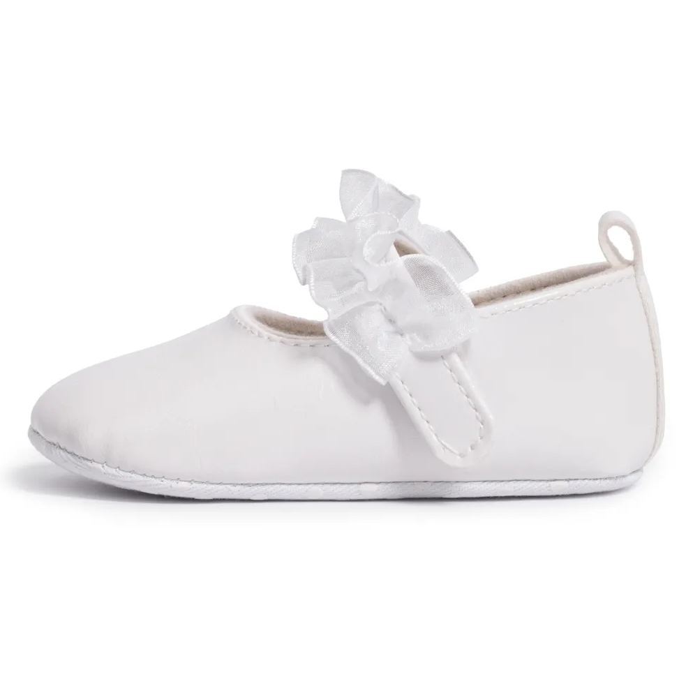 Lace PU Upper Cotton Soft Sole Baby Dress Shoes Wholesale-JZ Baby