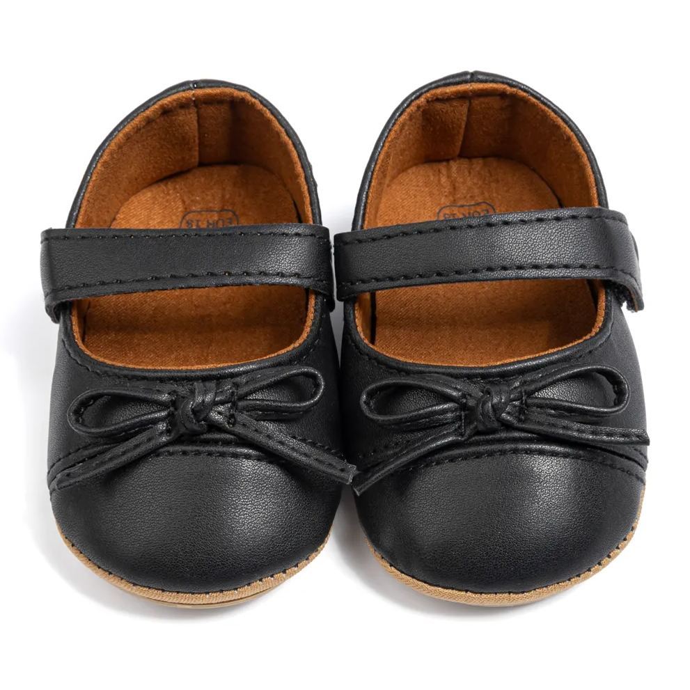 Little Fair Lady PU Upper Toddler Dress Shoes Wholesale-JZ Baby