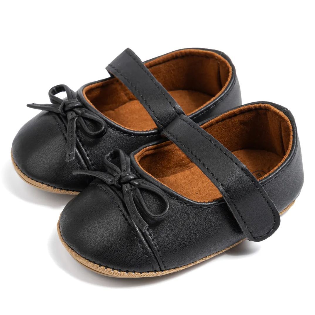 Little Fair Lady PU Upper Toddler Dress Shoes Wholesale-JZ Baby