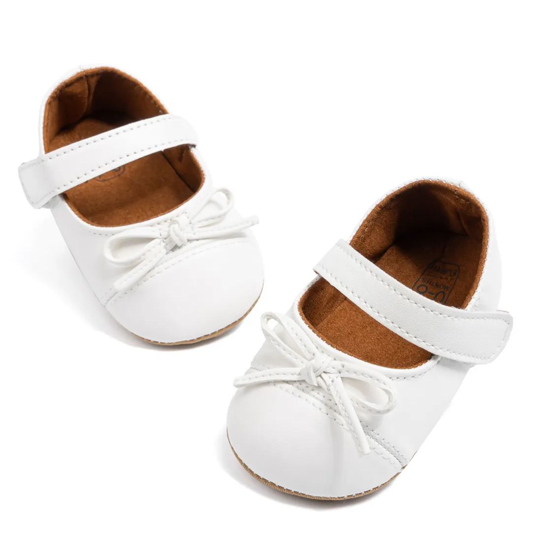 Little Fair Lady PU Upper Toddler Dress Shoes Wholesale-JZ Baby