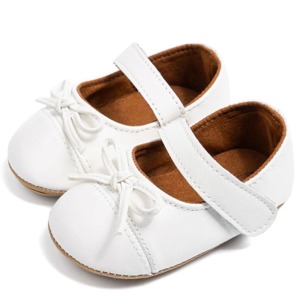 Little Fair Lady PU Upper Toddler Dress Shoes Wholesale-JZ Baby