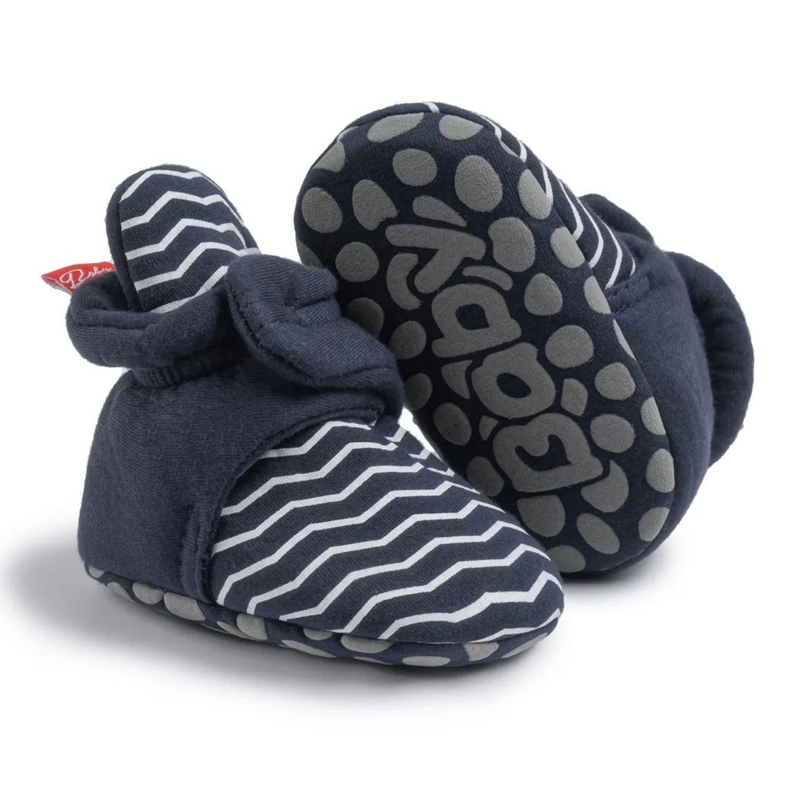 Wavy Grain Anti-Slip Toddler Baby Booties Wholesale-JZ Baby