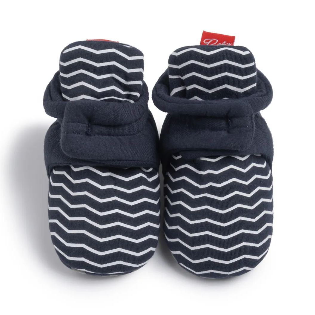 Wavy Grain Anti-Slip Toddler Baby Booties Wholesale-JZ Baby