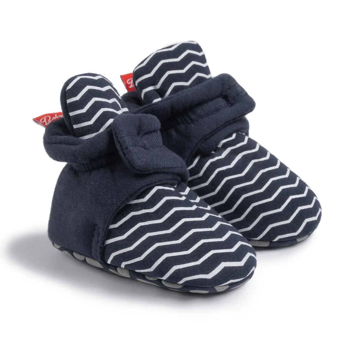Wavy Grain Anti-Slip Toddler Baby Booties Wholesale-JZ Baby