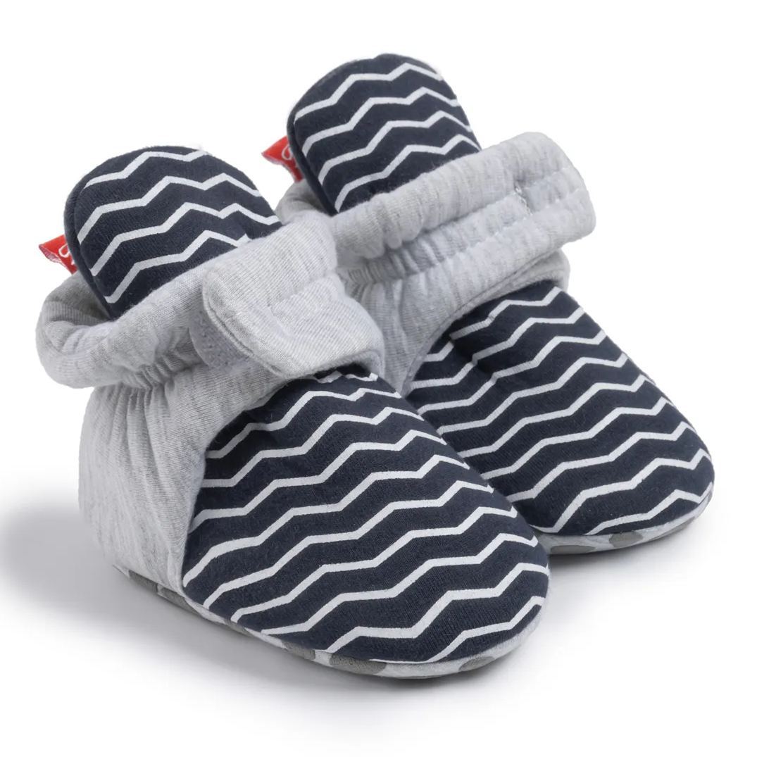 Wavy Grain Anti-Slip Toddler Baby Booties Wholesale-JZ Baby