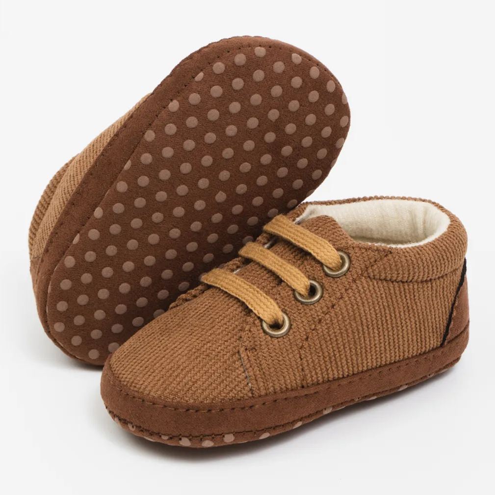 Twill Little Gentleman Baby Everyday Shoes Wholesale-JZ Baby