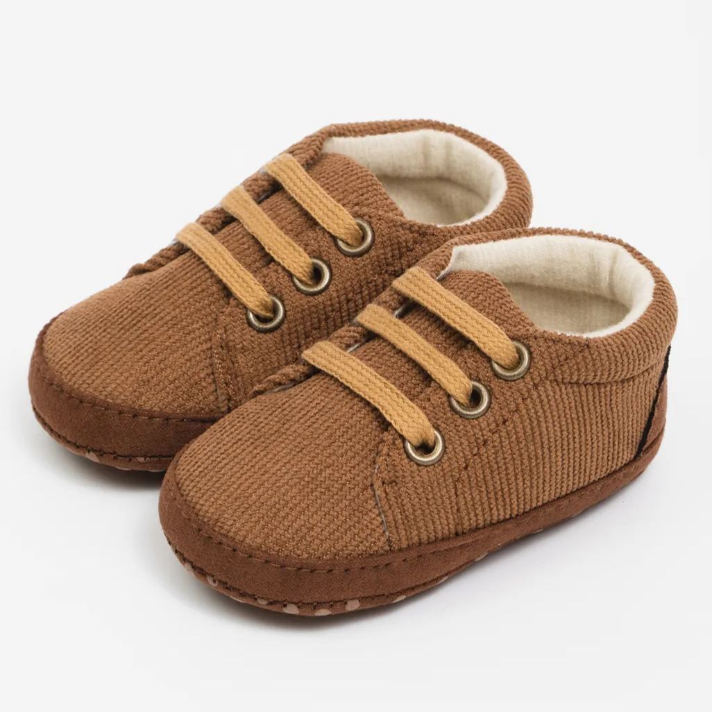 Twill Little Gentleman Baby Everyday Shoes Wholesale-JZ Baby