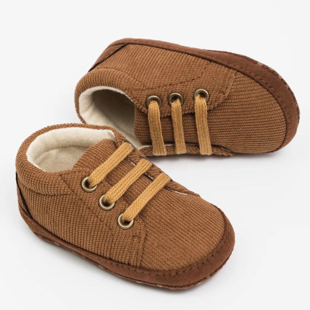 Twill Little Gentleman Baby Everyday Shoes Wholesale-JZ Baby