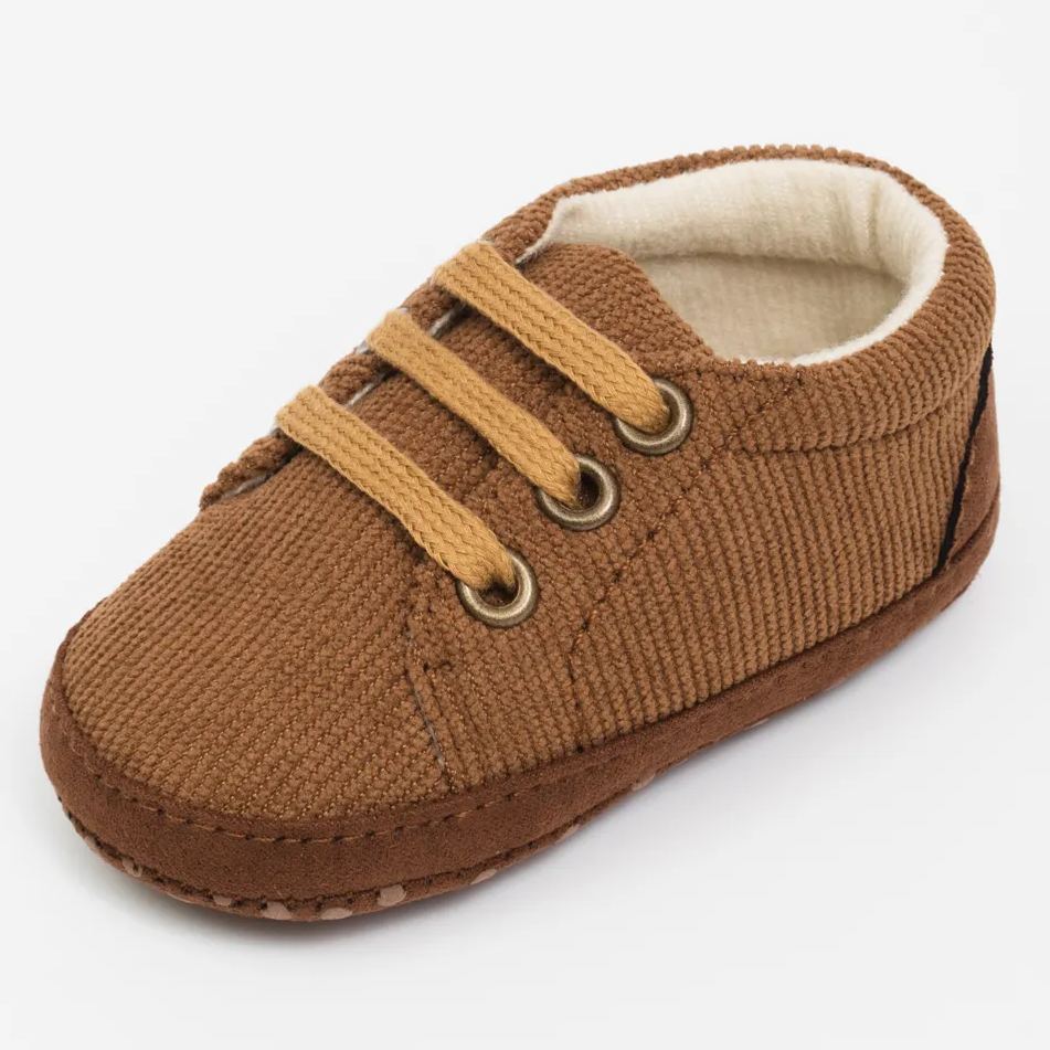 Twill Little Gentleman Baby Everyday Shoes Wholesale-JZ Baby