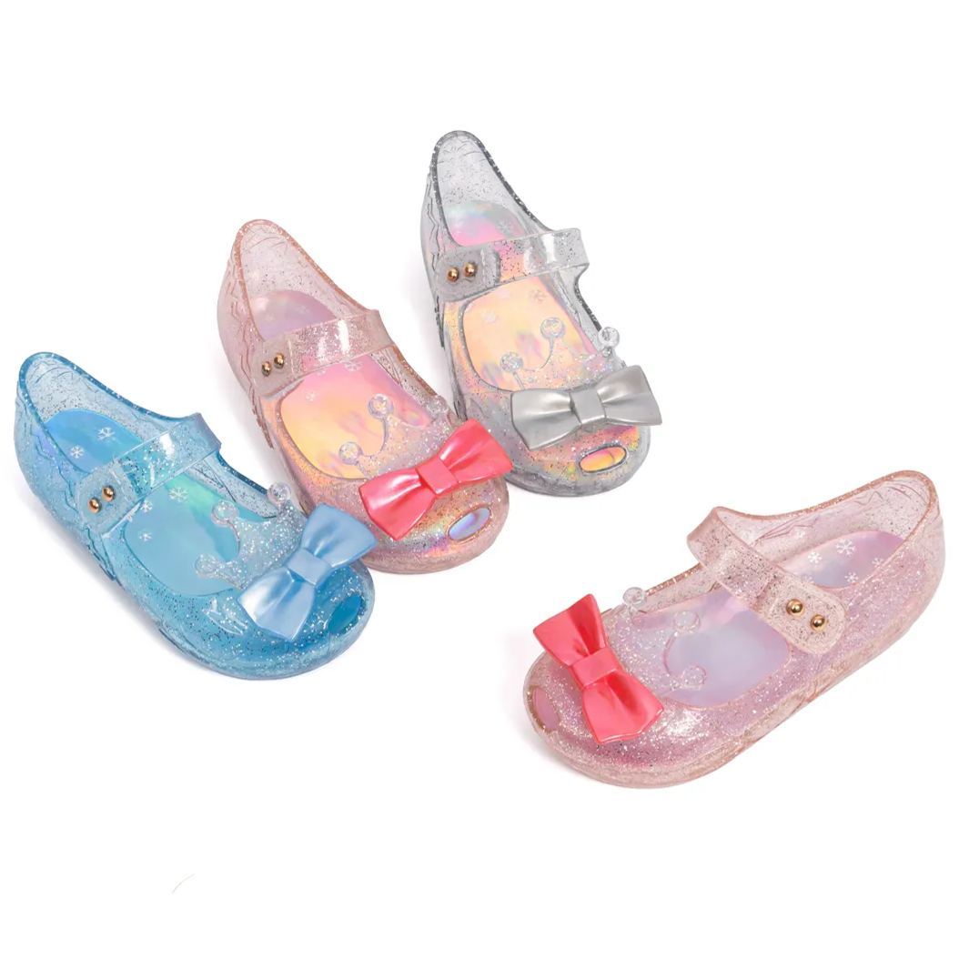 Summer Bright Girl Jelly Shoes Kids Sandals Wholesale-JZ Baby