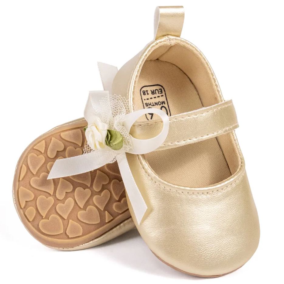 Little Flower Girl Baby Dress Shoes