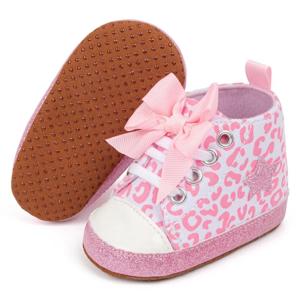 Cutie 0-18 Month Soft Sole Infant Canvas Shoes