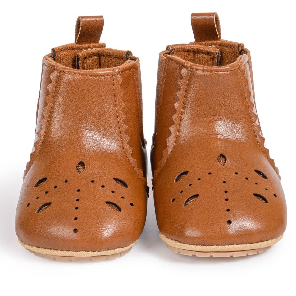 Leather 0-18 Month Baby Boy Girl Boots Wholesale-JZ Baby