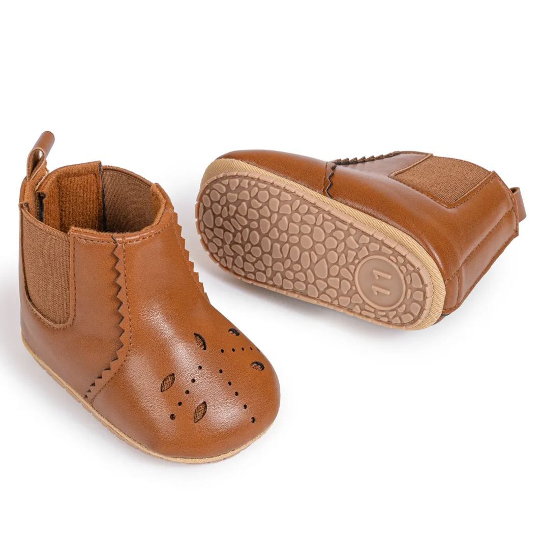 Leather 0-18 Month Baby Boy Girl Boots Wholesale-JZ Baby