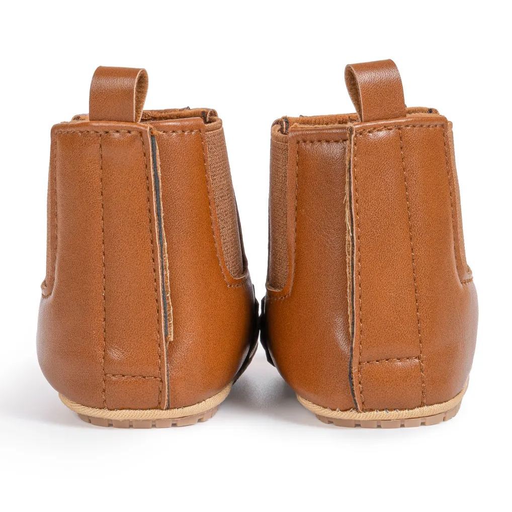 Leather 0-18 Month Baby Boy Girl Boots Wholesale-JZ Baby