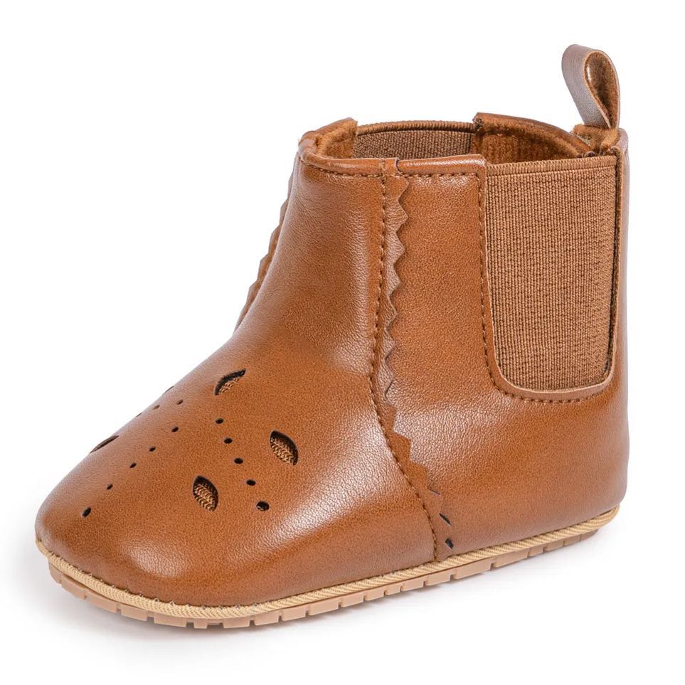 Leather 0-18 Month Baby Boy Girl Boots Wholesale-JZ Baby