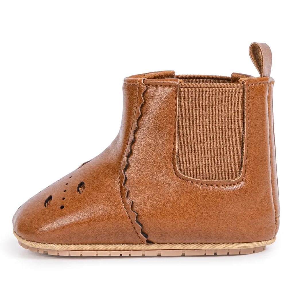 Leather 0-18 Month Baby Boy Girl Boots Wholesale-JZ Baby