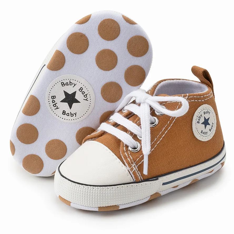 Classic Canvas First Walker Crib Shoes for Babies Wholesale-JZ Baby