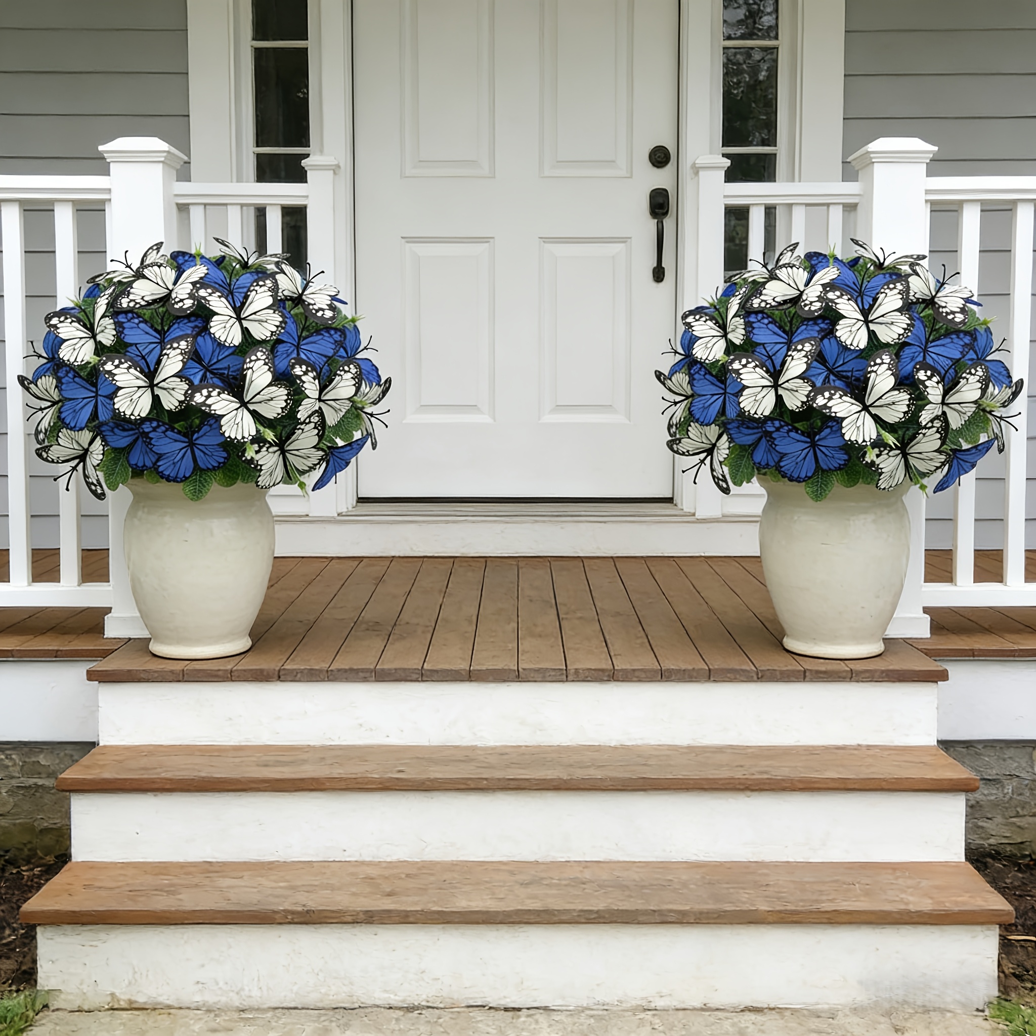 🔥Each $2.99 On Sale Today Only🦋Artificial Butterfly Flowers- UV resistant, Waterproof, Windproof