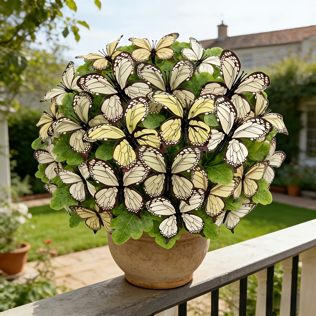 🔥Each $2.99 On Sale Today Only🦋Artificial Butterfly Flowers- UV resistant, Waterproof, Windproof