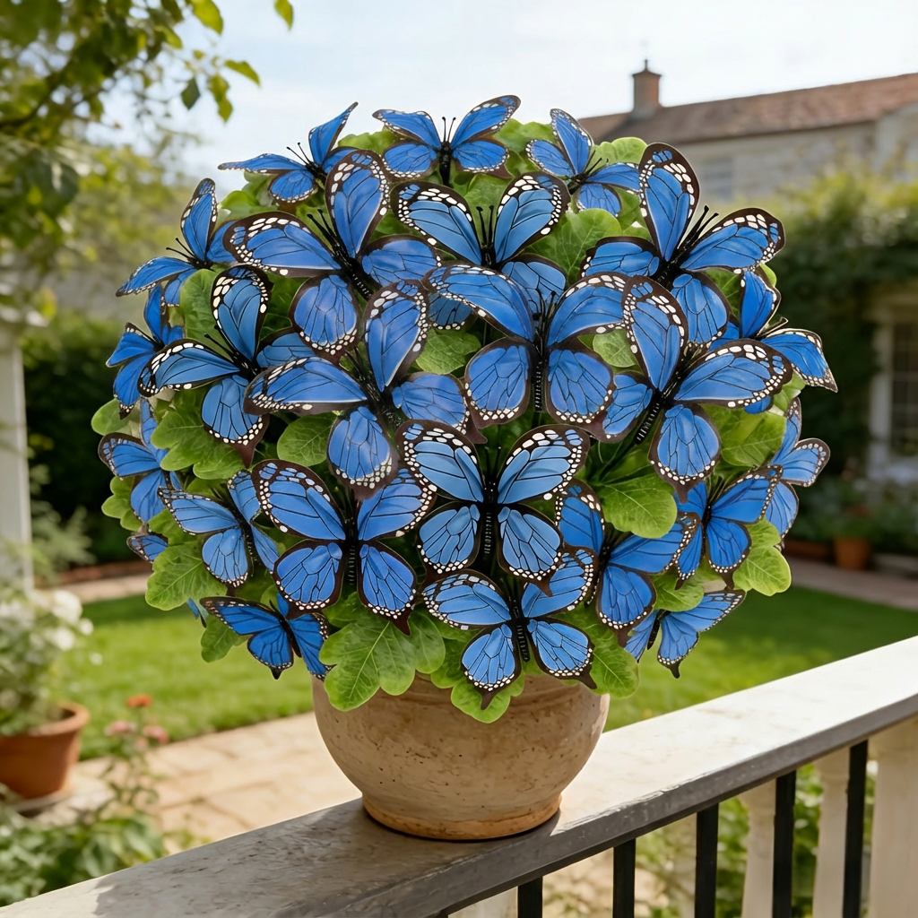 🔥Each $2.99 On Sale Today Only🦋Artificial Butterfly Flowers- UV resistant, Waterproof, Windproof