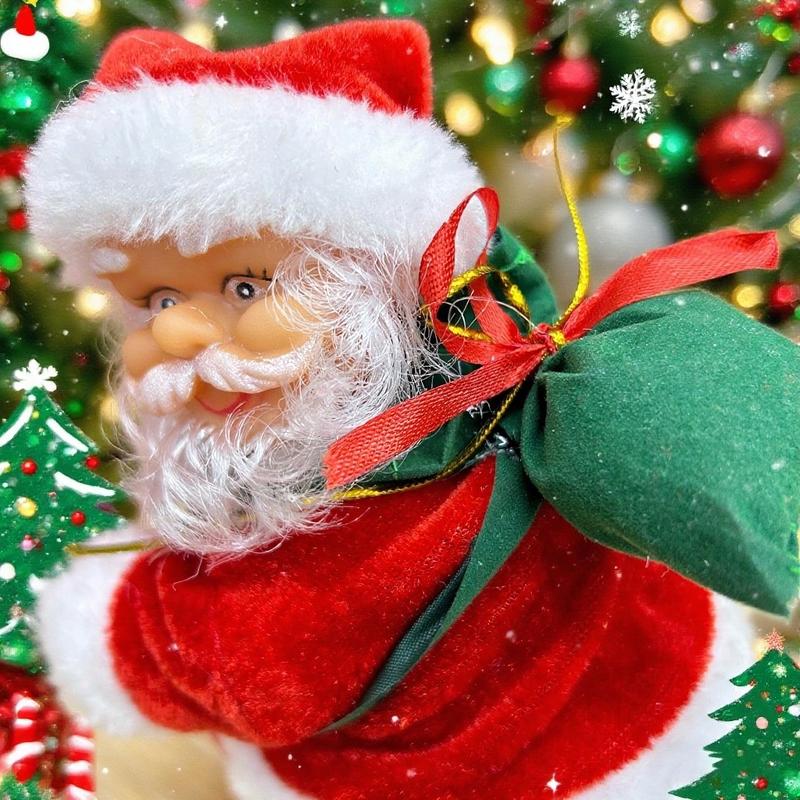 🎅 Early Christmas Sale🎅Electric Climbing Santa With Music