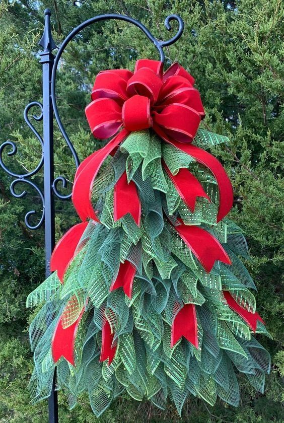 🎄Handmade Christmas Tree Wreath for Front Door