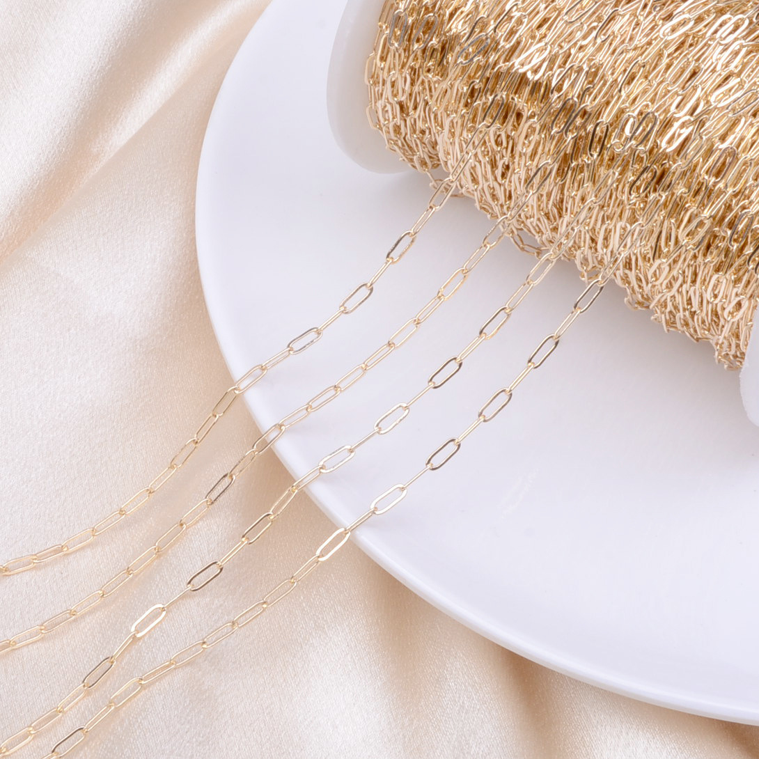  Rectangular Paperclip Link Chains