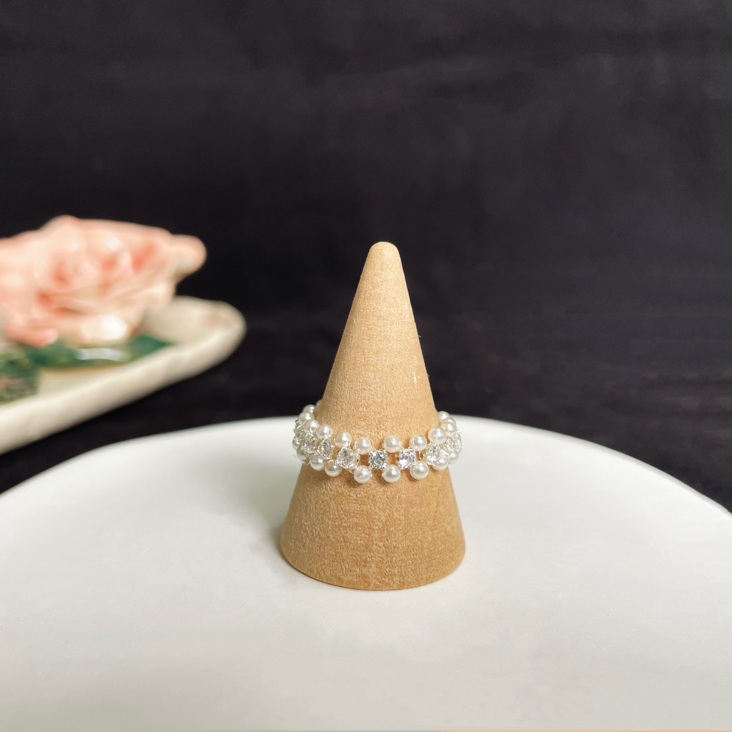 Starry Ring Stellar Whispers A Celestial Symphony Ring