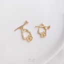 #10 Flower vine 14k gold 12x17mm