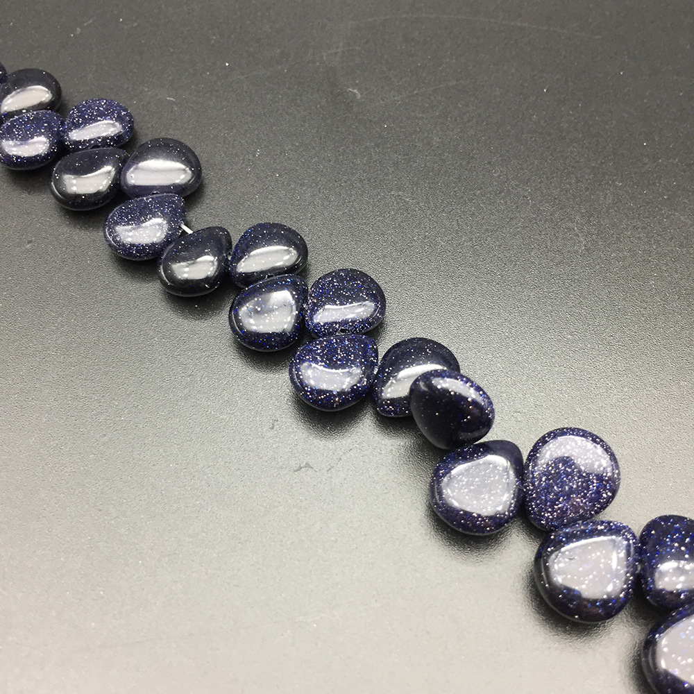 10*12mm Natural Gemstone Waterdrop Shaped Beads Strand