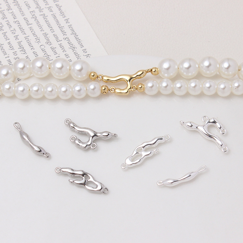 Muti-Hanging-Rings Irregular Branch Connector Accessory