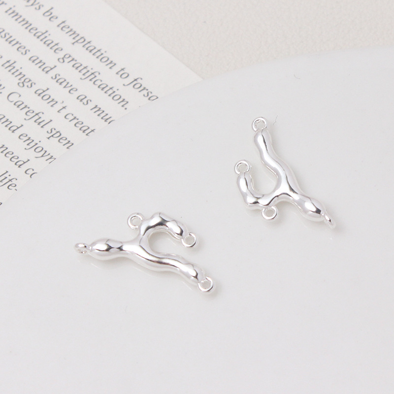 Muti-Hanging-Rings Irregular Branch Connector Accessory