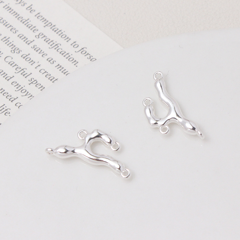 Muti-Hanging-Rings Irregular Branch Connector Accessory