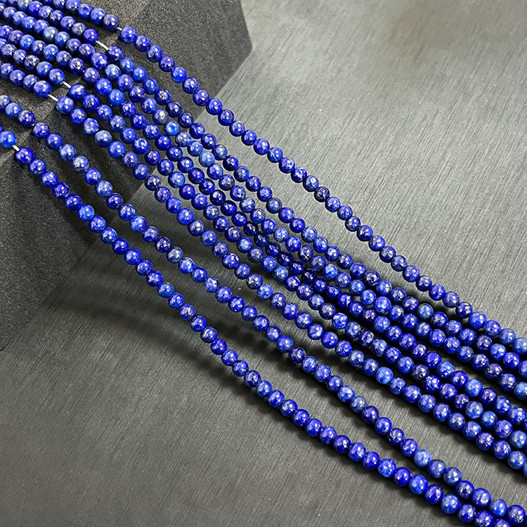 2mm 3mm Mini Natural Gemstone Round Beads Strand