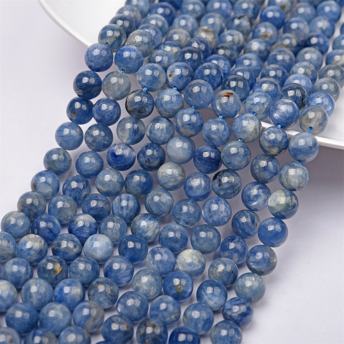 Natural Gemstone 4-12mm Round Beads Strand