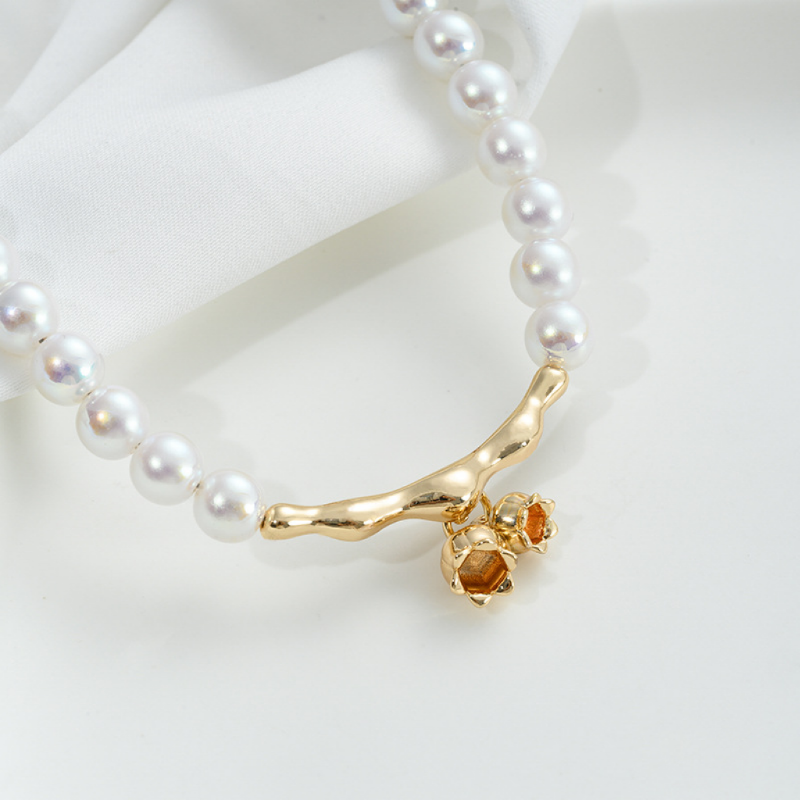 Copper Lava Style Irregular  Bent Connector for Jewelry DIY 