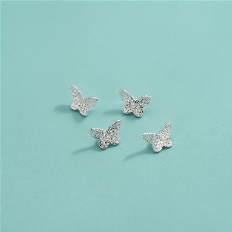 6.6*5mm 925 Silver Little Butterfly Spacer Bead Jewelry Charm