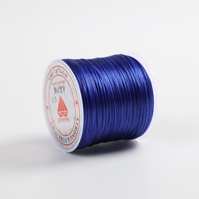 Colors Elastic Flat Multi-strand Crystal String for Jewelry Making