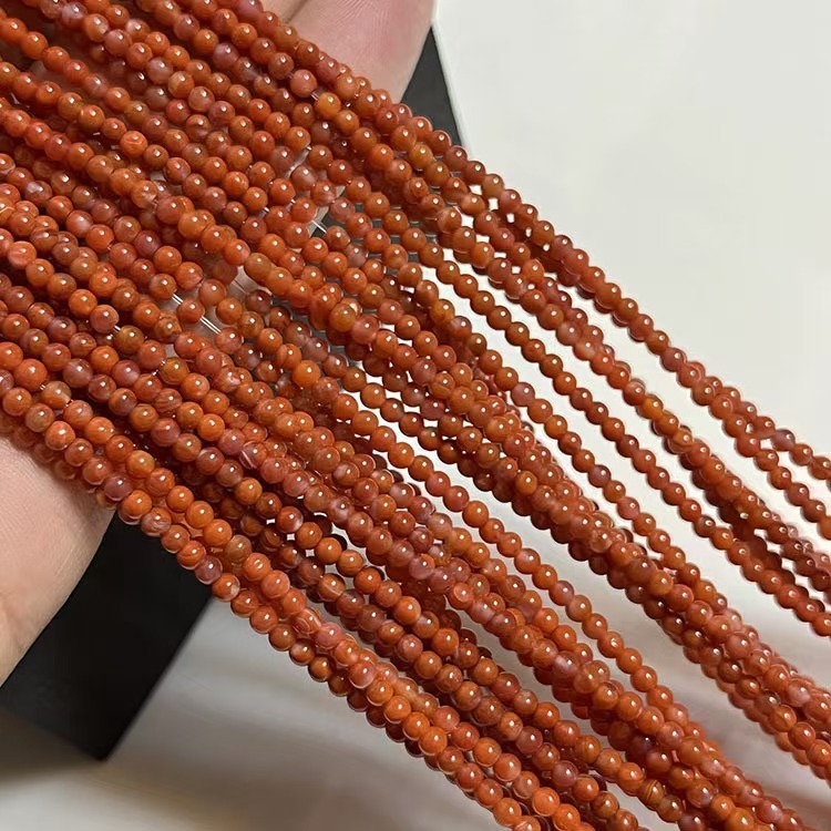 2mm 3mm Mini Natural Gemstone Round Beads Strand