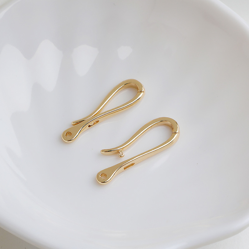 Gold Plated Multiple Shape Spring Buckle Lobster Buckle for Jewelry DIY