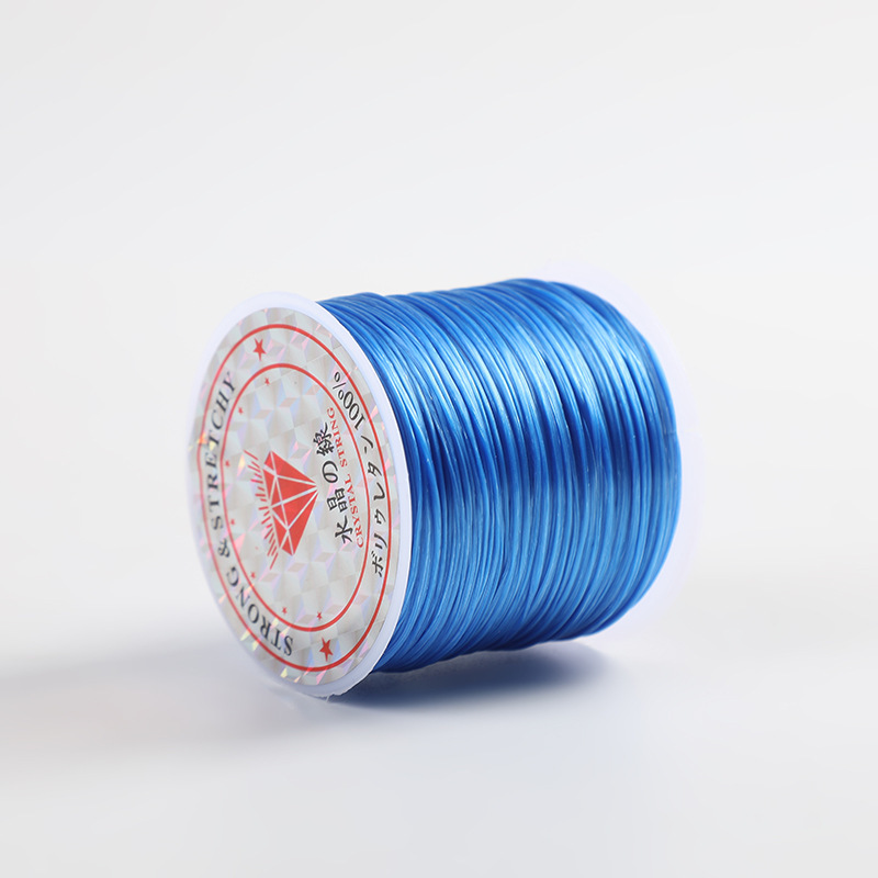 Colors Elastic Flat Multi-strand Crystal String for Jewelry Making