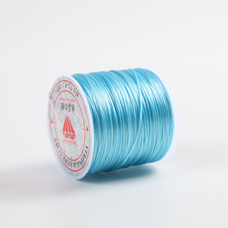 Colors Elastic Flat Multi-strand Crystal String for Jewelry Making