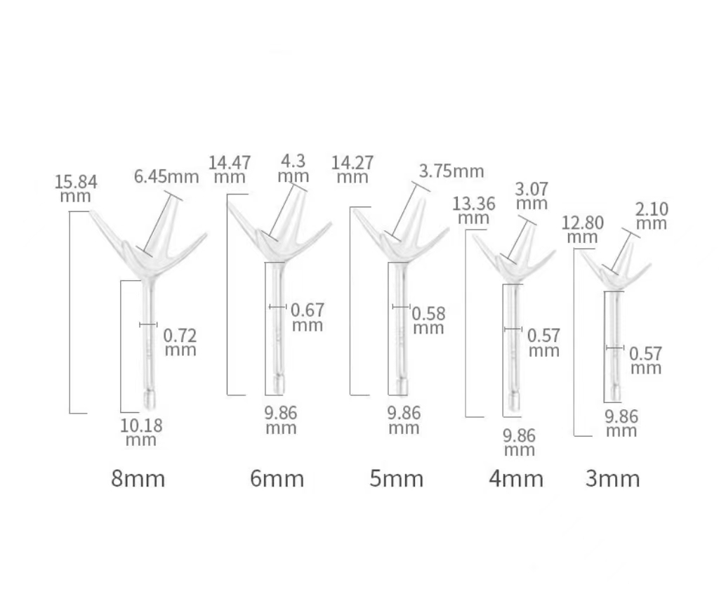 Four Claw Setting Earring Studs 925 Sterling Silver