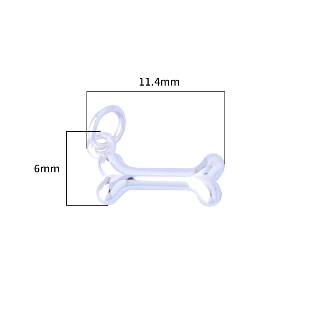 925 Sterling Silver Cute Charms Jewelry Pendant Accessory