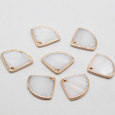 20*25mm-fanshaped-white shell
