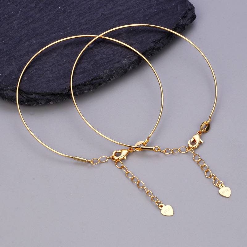 Gold Plated Copper Detachable Bracelet Making Accessory